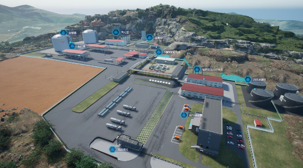 曹范LNG調(diào)峰儲配站智慧運(yùn)維平臺（智慧運(yùn)維）